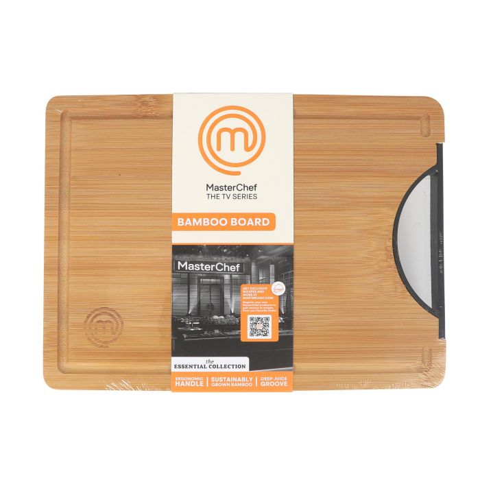 Tabla de cortar bambú con asas 27x20 cm - Masterchef (8 Unidades) 5 Tabla de cortar bambú con asas 27x20 cm - Masterchef (8 Unidades) 5