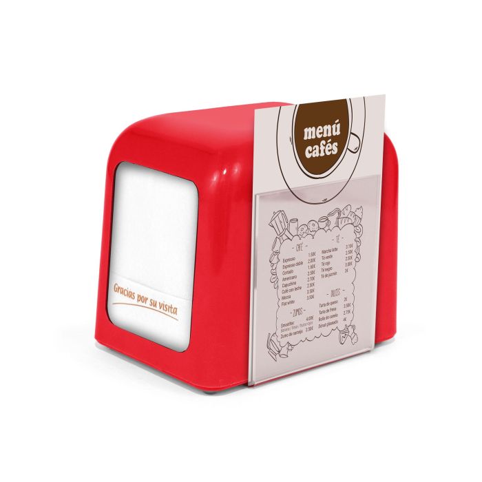 Servilletero Hoste.Plast.Porta Menu My Bar (12 Unidades) 4 Servilletero Hoste.Plast.Porta Menu My Bar (12 Unidades) 4