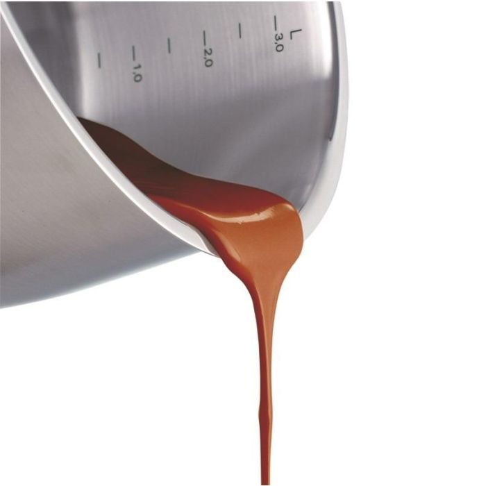 Fissler Sartén Profi Original 24cm, Apto para Inducción y Horno hasta 230°C, con Borde de Vertido y Escala - 08447824100/0 5