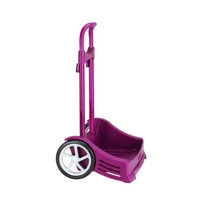 Carro Escolar Safta Portamochila Evolution Fucsia 1 Carro Escolar Safta Portamochila Evolution Fucsia 1