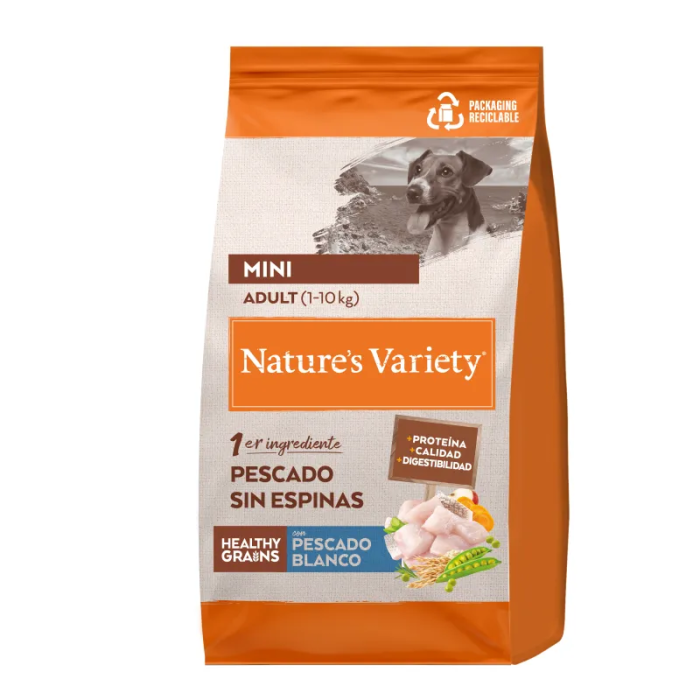 Nature'S Variety Dog Healthy Grain Mini Adult Pescado 1,5 kg