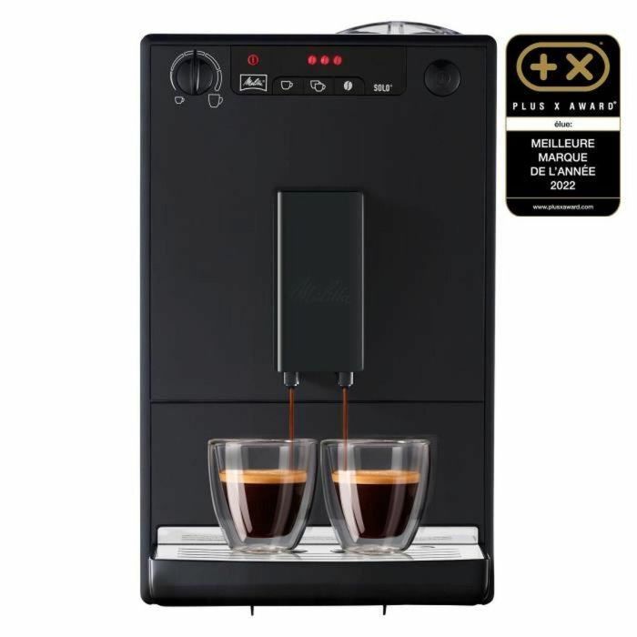 MELITTA E950-222 Cafetera automática con molinillo Caffeo Solo - Negro puro 2