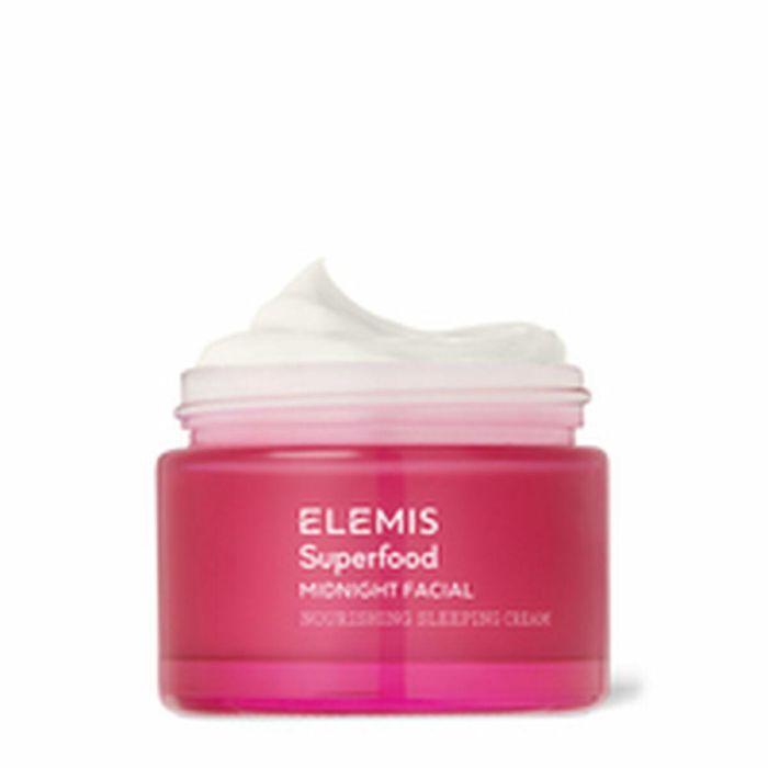 Elemis SUPERFOOD midnight facial Crema Facial Hidratante Prebiótica Nocturna Piel Seca y Deshidratada con Camu Camu y Cacao 50 ml 8