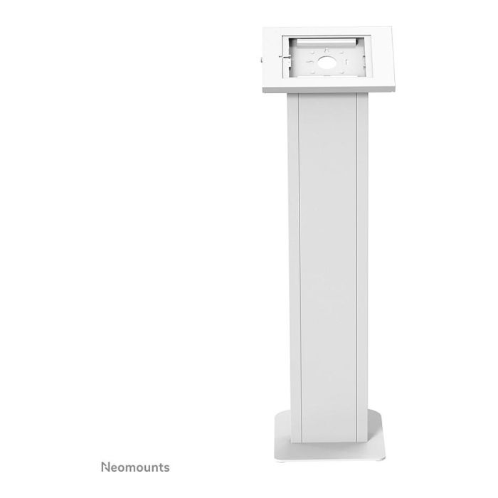 Neomounts FL15-750WH1 Soporte de suelo para tablets 9.7-11" - bloqueable, Blanco, Acero, Piso, Cerradura para puerta corredera con pulsador