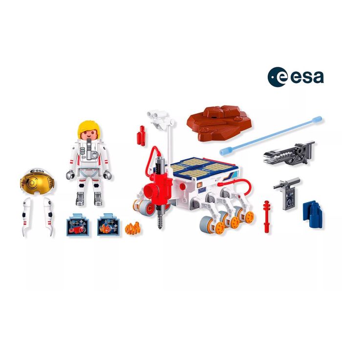 PLAYMOBIL 72012 Set de Juguete Rover Para Marte con Paneles Solares, Perforadora y Sensores, Colaboración con la ESA, Recomendado para Niños +4 Años 2 PLAYMOBIL 72012 Set de Juguete Rover Para Marte con Paneles Solares, Perforadora y Sensores, Colaboración con la ESA, Recomendado para Niños +4 Años 2
