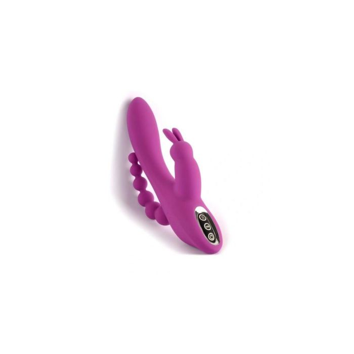 Vibrador Doble Estimulación VSCNOVELTY Morado 1 Vibrador Doble Estimulación VSCNOVELTY Morado 1