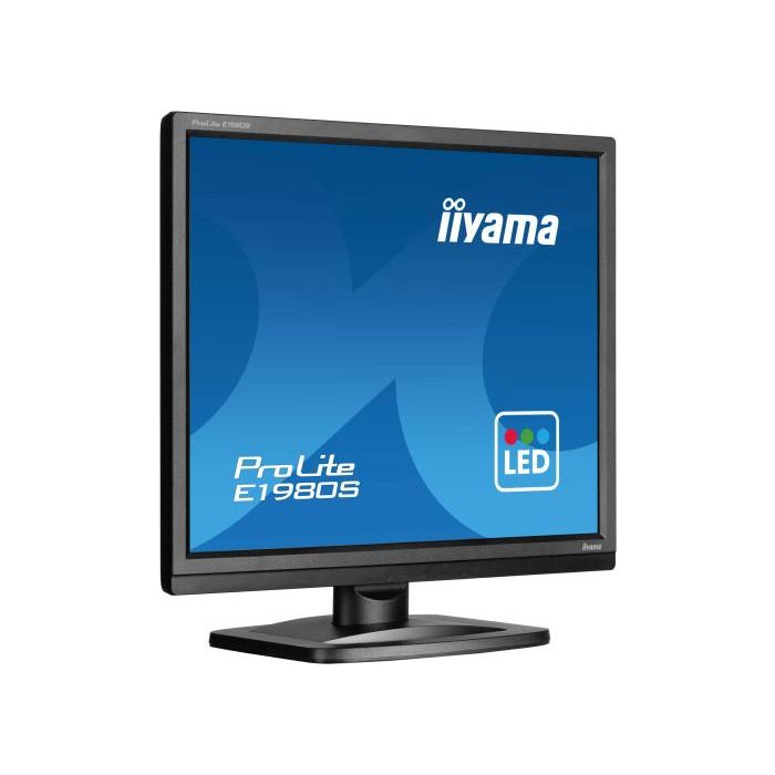 iiyama ProLite E1980S-B1 pantalla para PC 48,3 cm (19") 1280 x 1024 Pixeles VGA LED Negro 2 iiyama ProLite E1980S-B1 pantalla para PC 48,3 cm (19") 1280 x 1024 Pixeles VGA LED Negro 2