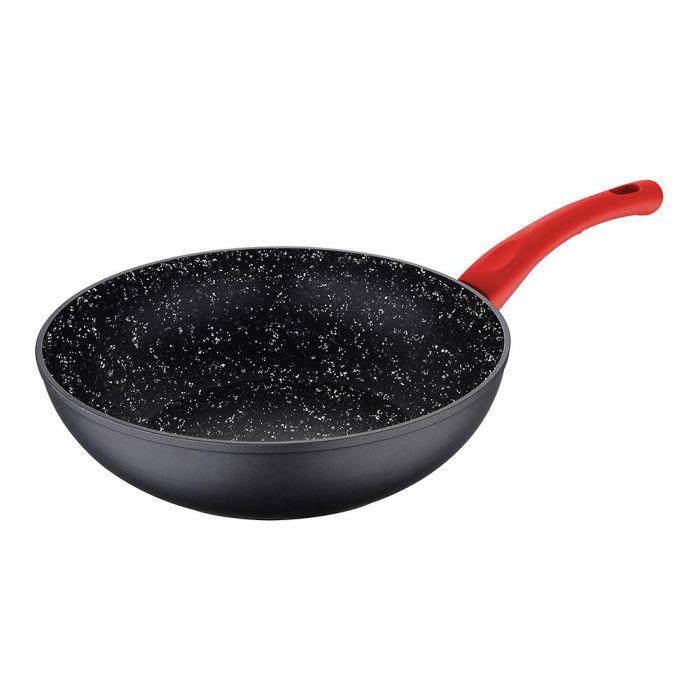 San Ignacio Wok de Aluminio Forjado para Inducción Ø26 cm - Negro + Marmolado 0 San Ignacio Wok de Aluminio Forjado para Inducción Ø26 cm - Negro + Marmolado 0
