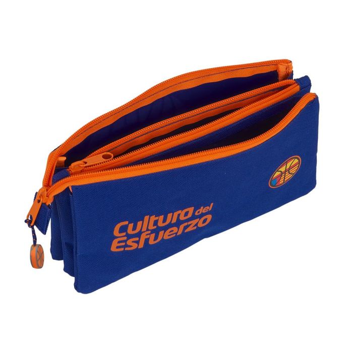 Bolso Escolar Safta Portatodo Valencia Basket Club Triple 220x30x120 mm 1