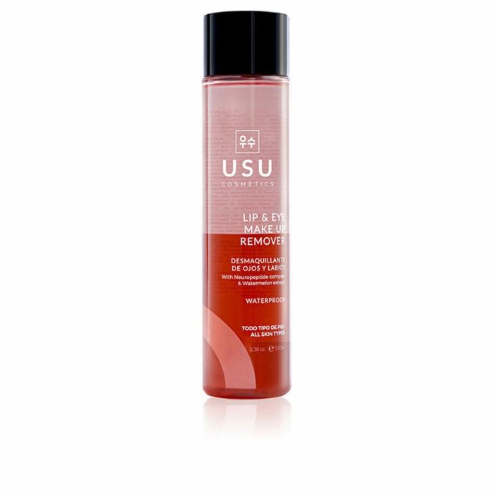 Usu Cosmetics LIP & EYE Desmaquillante Bifásico - 100 ml - Para Todo Tipo de Pieles - Elimina Maquillaje Waterproof Usu Cosmetics LIP & EYE Desmaquillante Bifásico - 100 ml - Para Todo Tipo de Pieles - Elimina Maquillaje Waterproof