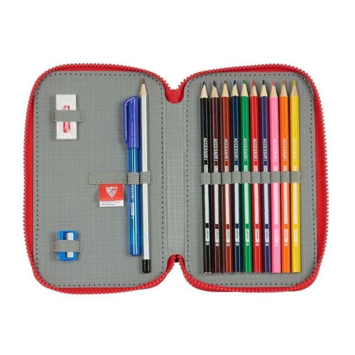 Plumier Doble Sevilla Fútbol Club Negro Rojo 12.5 x 19.5 x 4 cm (28 piezas) 3 Plumier Doble Sevilla Fútbol Club Negro Rojo 12.5 x 19.5 x 4 cm (28 piezas) 3