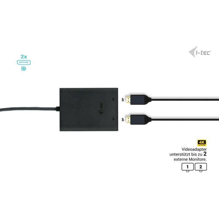 Adaptador Thunderbolt a USB-C i-Tec C31DUAL4K60DP 8
