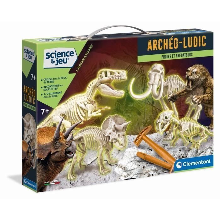 CLEMENTONI Archéo Ludic - Presas y depredadores - Ciencia y juego CLEMENTONI Archéo Ludic - Presas y depredadores - Ciencia y juego