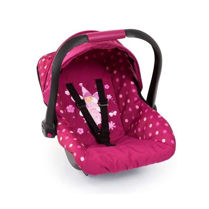 Asiento muñecas para el coche deluxe rosa 50x32x16 cm 1 Asiento muñecas para el coche deluxe rosa 50x32x16 cm 1