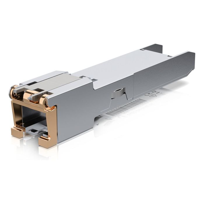 Ubiquiti UACC-CM-RJ45-1G Módulo Transceptor SFP de Cobre 1000 Mbit/s RJ-45 Gris 1