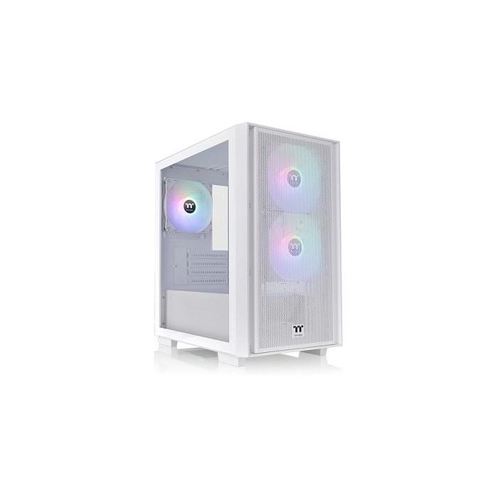 Thermaltake Versa H16 TG ARGB White Micro Torre PC Blanco 4