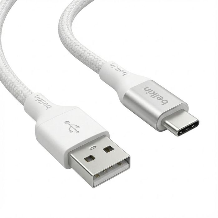 Cable USB-C a USB Belkin CAB002BT1MWH 1 m Blanco