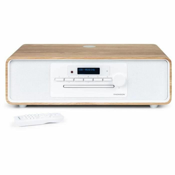Thomson THO1722425119940 Microsistema Bluetooth con Reproductor CD/MP3/USB, Radio FM/DAB+, 75W, Pantalla LCD y Mando a distancia 4