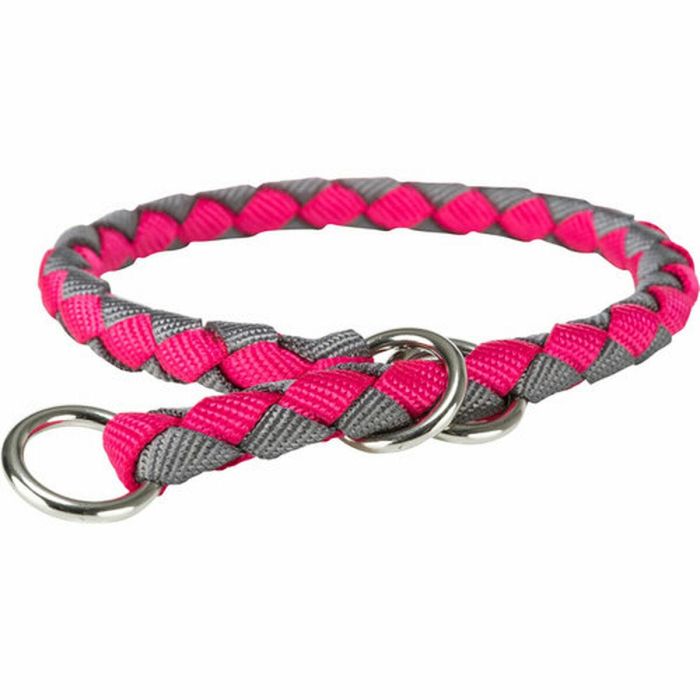 Collar de entrenamiento Trixie Cavo Grafito Fucsia 47-55 cm 1 Collar de entrenamiento Trixie Cavo Grafito Fucsia 47-55 cm 1