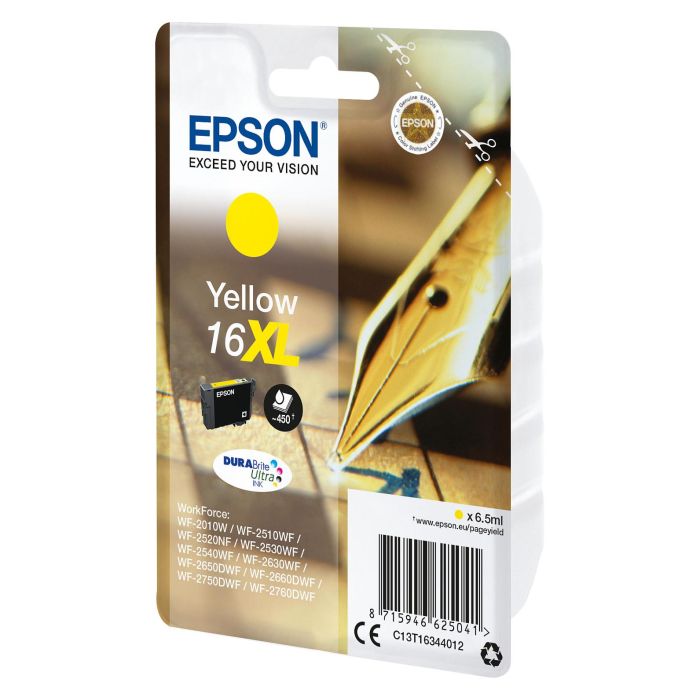 Epson DURABrite Ultra Ink Cartucho Amarillo 16XL