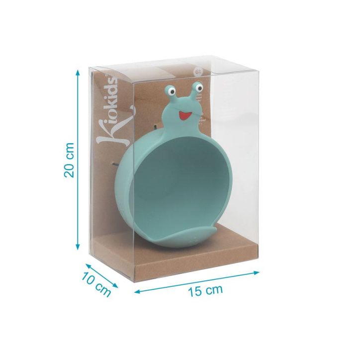KioKids Cuenco Antideslizante de Silicona Caracol Verde Salvia con Ventosa para Bebés +6 Meses, Apto Lavavajillas y Microondas 4 KioKids Cuenco Antideslizante de Silicona Caracol Verde Salvia con Ventosa para Bebés +6 Meses, Apto Lavavajillas y Microondas 4