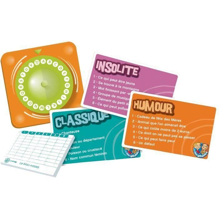 LES INCOLLABLES Juego de mesa Le Petit Bac 2 LES INCOLLABLES Juego de mesa Le Petit Bac 2