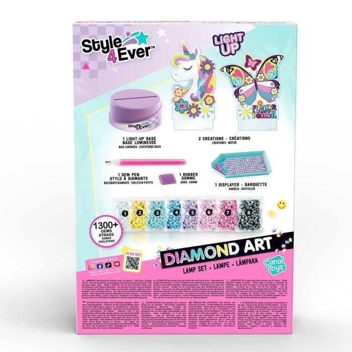 Canal Toys - Style For Ever - Caja de lámpara Diamant'Art - OFG 299 2 Canal Toys - Style For Ever - Caja de lámpara Diamant'Art - OFG 299 2