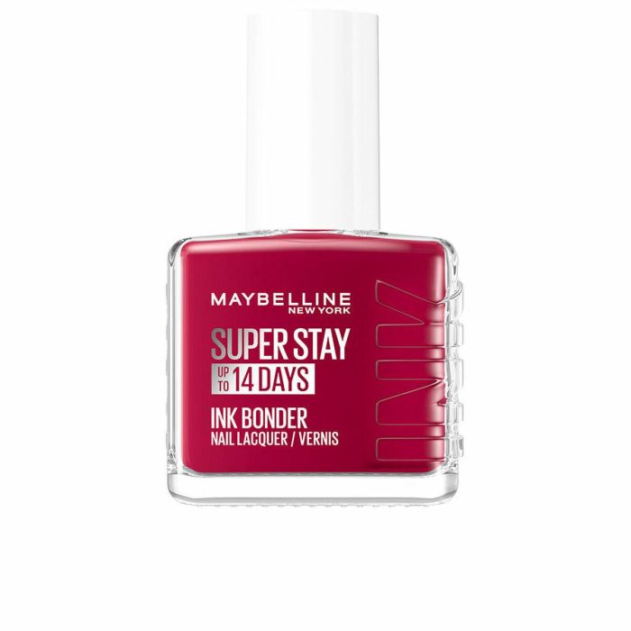 Maybelline SUPERSTAY 14 DAYS esmalte de uñas #501-Cherr 12 ml - Color duradero hasta 14 días