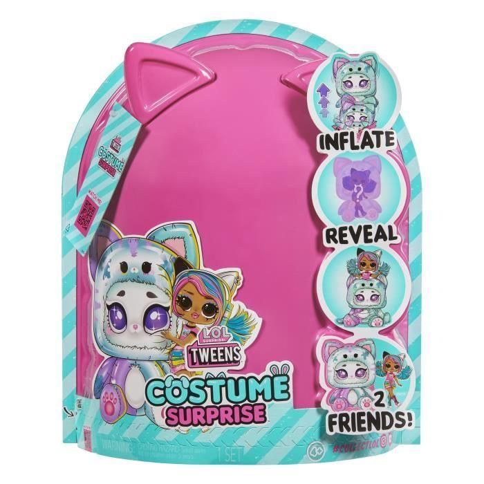 L.O.L Surprise Muñeca Emma Emo Tweens Costume 15 Sorpresas Articulada con Disfraz de Animal 5 L.O.L Surprise Muñeca Emma Emo Tweens Costume 15 Sorpresas Articulada con Disfraz de Animal 5