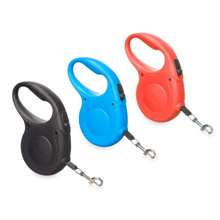 Correa Extensible Mascow 5 m - Azul, Negro, Rojo - 10x18.5x3 cm (12 Unidades) 1 Correa Extensible Mascow 5 m - Azul, Negro, Rojo - 10x18.5x3 cm (12 Unidades) 1