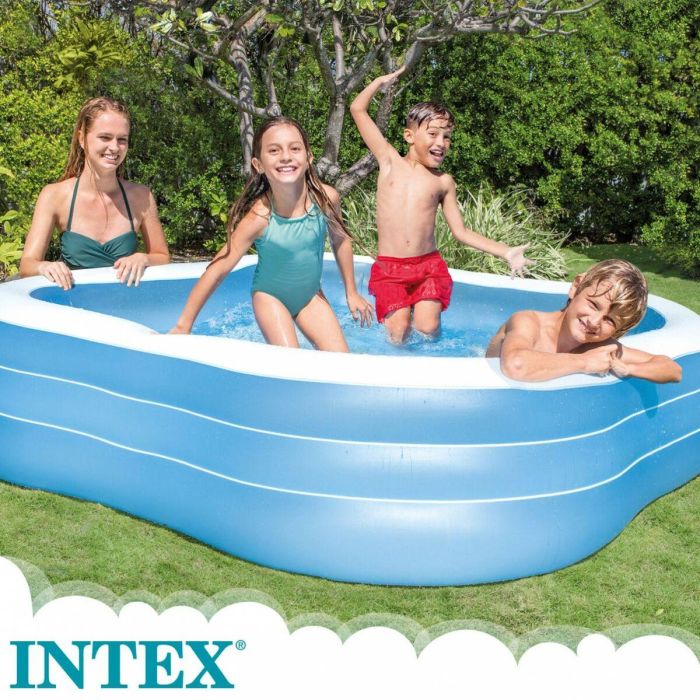 Piscina Hinchable Intex Azul 1250 L 229 x 56 x 229 cm (2 Unidades) 3