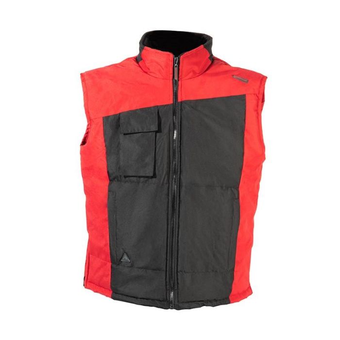 Chaleco Acolchado Fidji Talla S-Xxl Ropa Bicolor Negro Rojo Talla S Duver 1 Chaleco Acolchado Fidji Talla S-Xxl Ropa Bicolor Negro Rojo Talla S Duver 1