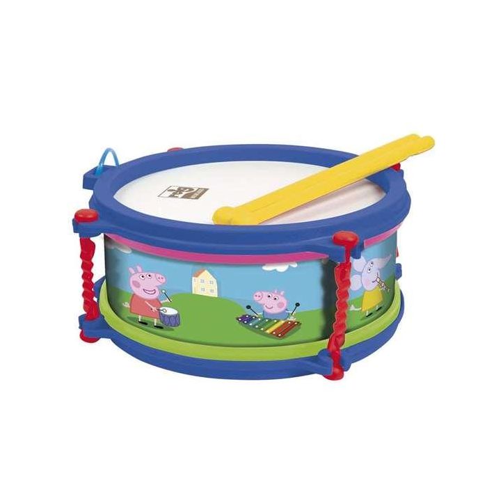 Tambor peppa pig en estuche 8.50x19x19 1