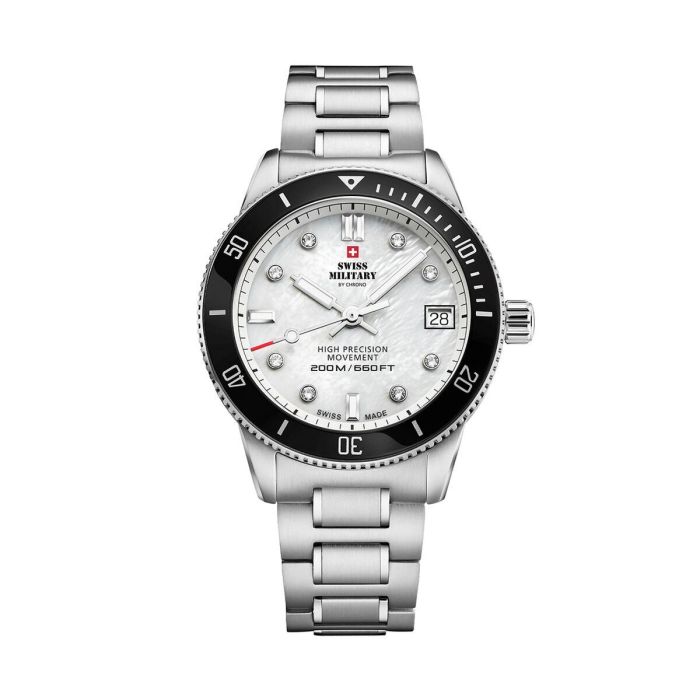 Reloj Hombre Swiss Military Chrono SM34089.03 Plateado Reloj Hombre Swiss Military Chrono SM34089.03 Plateado