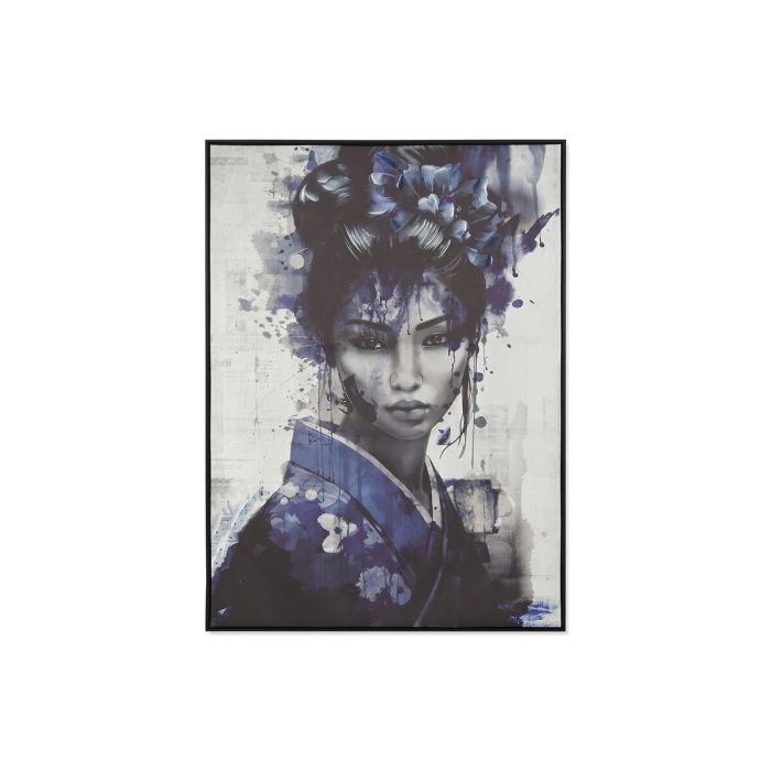 Cuadro Home ESPRIT Azul Negro Oriental 103 x 4 x 143 cm Cuadro Home ESPRIT Azul Negro Oriental 103 x 4 x 143 cm