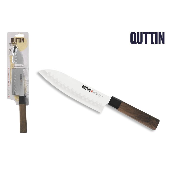 Cuchillo Santoku Takamura 17 cm - Inde (12 Unidades) Cuchillo Santoku Takamura 17 cm - Inde (12 Unidades)