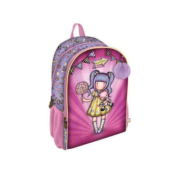 Mochila Escolar Gorjuss First prize Lila 31.5 x 40 x 22.5 cm 0 Mochila Escolar Gorjuss First prize Lila 31.5 x 40 x 22.5 cm 0