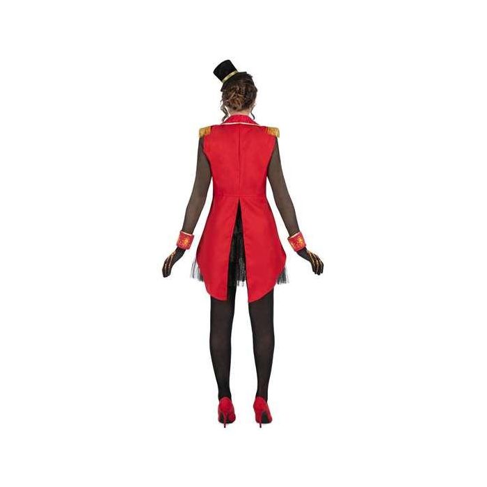 Disfraz jefa de pista siniestra tocado, vestido, abrigo sin mangas, puños, guantes y medias talla l 2 Disfraz jefa de pista siniestra tocado, vestido, abrigo sin mangas, puños, guantes y medias talla l 2