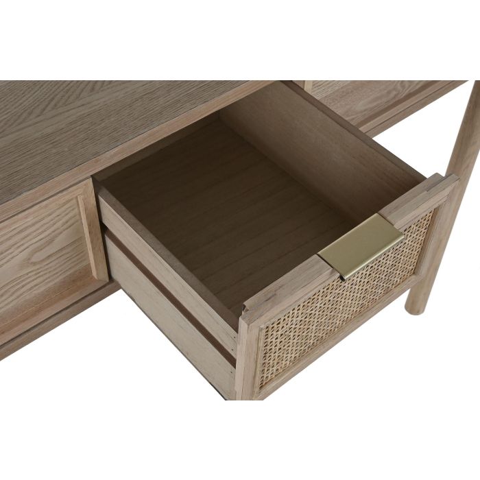 Consola Home ESPRIT Ratán Abeto 108 x 40 x 77 cm 3 Consola Home ESPRIT Ratán Abeto 108 x 40 x 77 cm 3