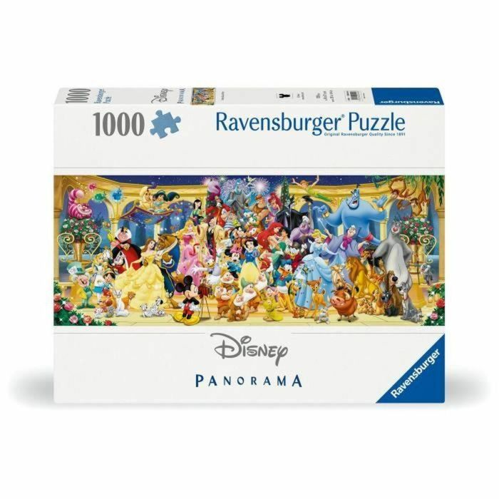 Ravensburger - Puzzle 1000 piezas Panorama - Foto de grupo Disney - Adultos y niños a partir de 14 años - Puzzle de alta calidad - 12000444