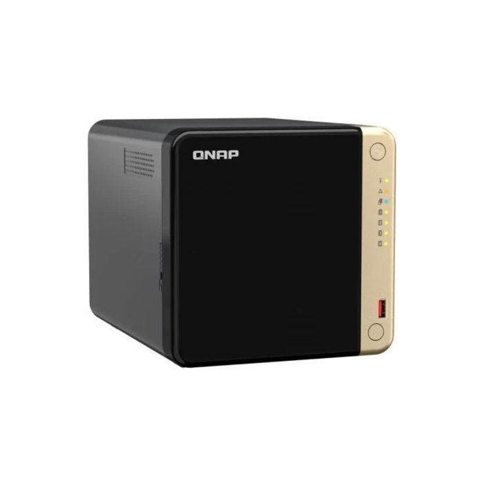 QNAP TS-464 NAS Torre Ethernet 2.5GbE Intel Celeron N5095 4 bahías 4 QNAP TS-464 NAS Torre Ethernet 2.5GbE Intel Celeron N5095 4 bahías 4
