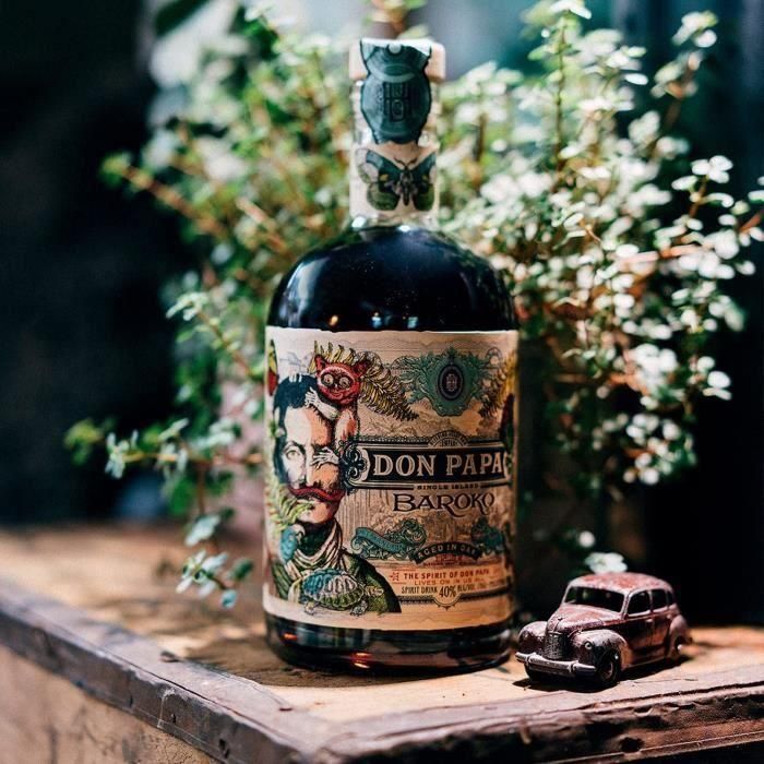 Don Papa - Baroko - Bebida espirituosa - Ron - 40,0% Vol. - 70cl 5