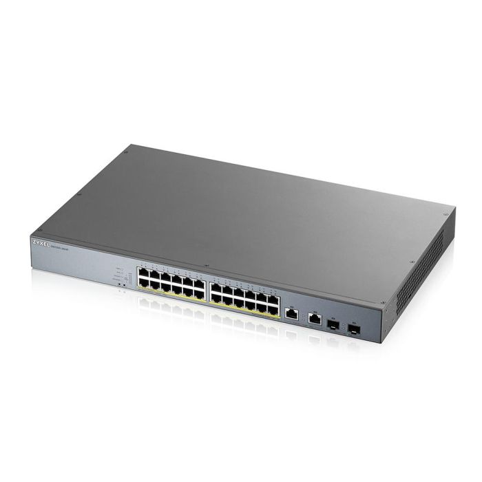 Zyxel GS1350-26HP-EU0101F Switch Gestionado L2 Gigabit Ethernet con PoE para Montaje en Rack (24 Puertos)