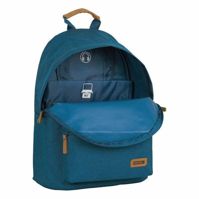 Mochila para Portátil Safta M819 14,1'' Azul marino 31 x 41 x 16 cm 1 Mochila para Portátil Safta M819 14,1'' Azul marino 31 x 41 x 16 cm 1