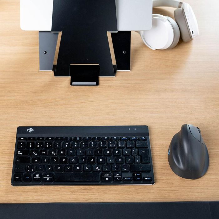 Ratón Ergonómico Óptico R-Go RGOHEBAMRWL Gris 1750 dpi 3 Ratón Ergonómico Óptico R-Go RGOHEBAMRWL Gris 1750 dpi 3
