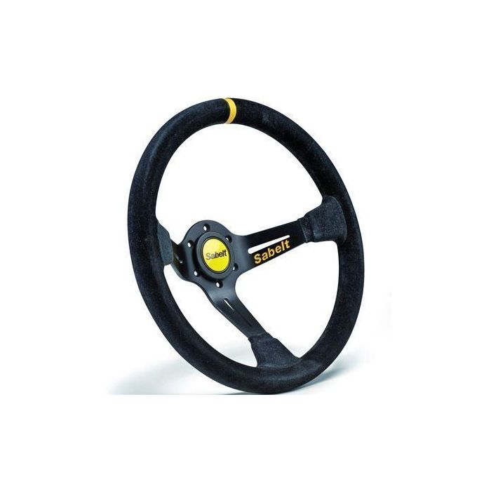 Sabelt Volante SW-390 SBRFVO2005X 350mm Gamuza Negra 3 Radios Profundo