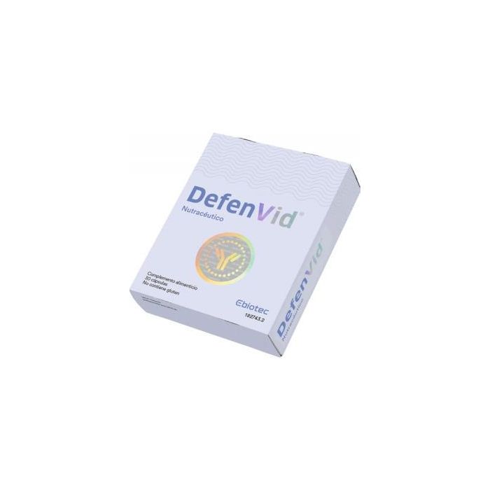 EBIOTEC Defenvid 30 Cápsulas E-JUR-94013® | Complemento Alimenticio de Origen Marino con T. trachurus (Jurel)