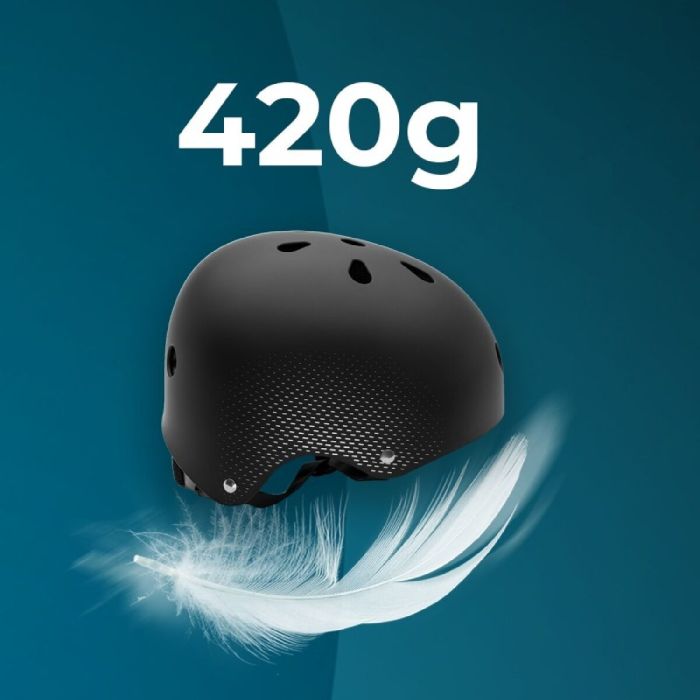 Cecotec Casco de Ciclismo BrainGuard Urban Negro S-M 54-58 cm Unisex Seguridad 1