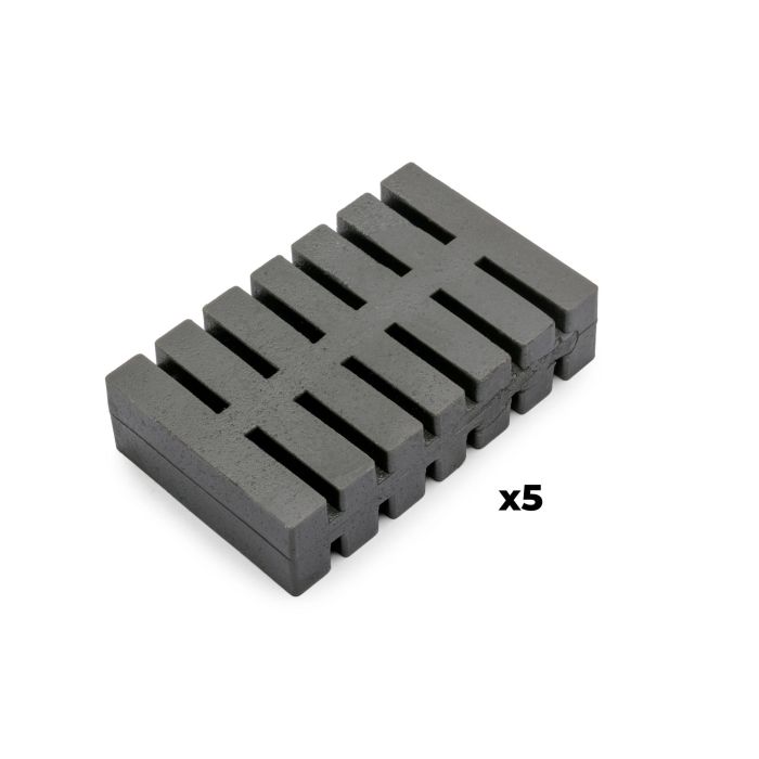 Emuca Lote de 5 pastillas antiolores para tapa de contenedor Recycle, Olor cítrico, Plástico 0 Emuca Lote de 5 pastillas antiolores para tapa de contenedor Recycle, Olor cítrico, Plástico 0