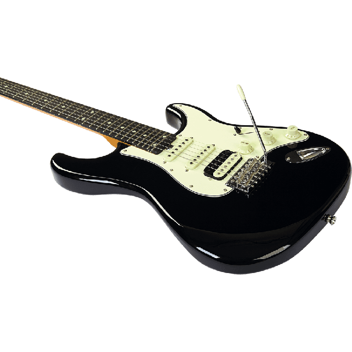 Guitarra Eléctrica Eko Strato Aire V-Nos - Black 3 Guitarra Eléctrica Eko Strato Aire V-Nos - Black 3